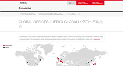 Desktop Screenshot of hitachirail.com